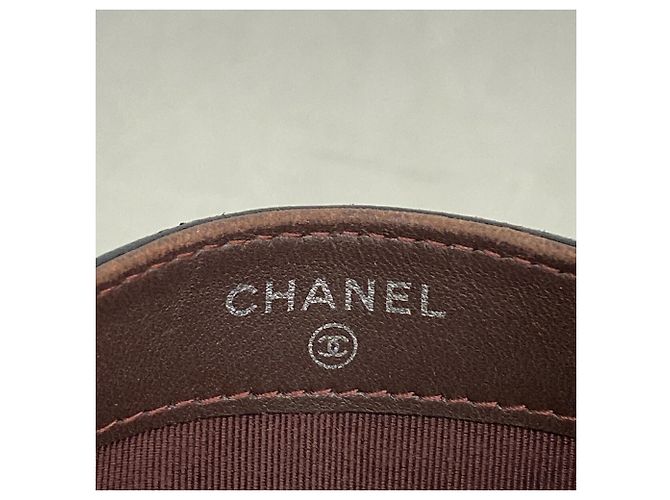 Chanel Kartenetui aus schwarzem Lammleder - Ansicht 4