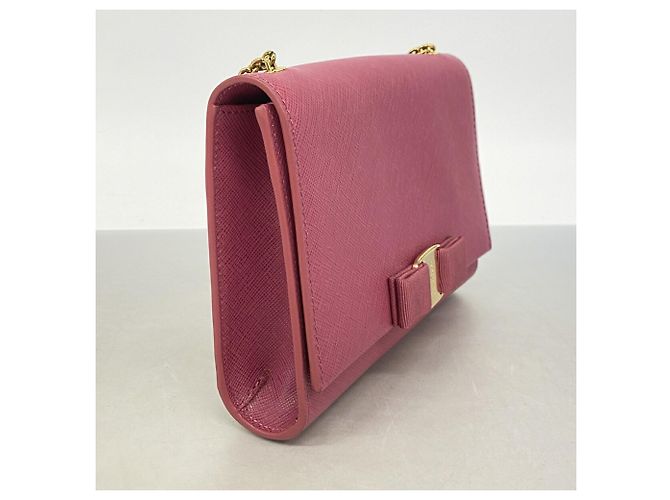 Borsa a tracolla in pelle Salvatore Ferragamo Vara - vista 2