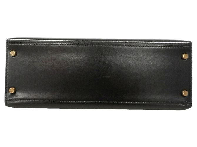 Hermès Borsa Hermes Kelly 32 in pelle Box Calf nera - vista 3
