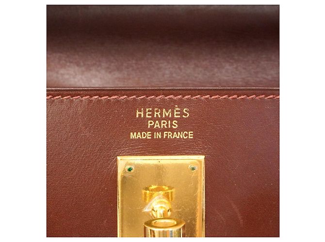 Hermès Bolsa Hermes Kelly 35 em Noisette - vista 5