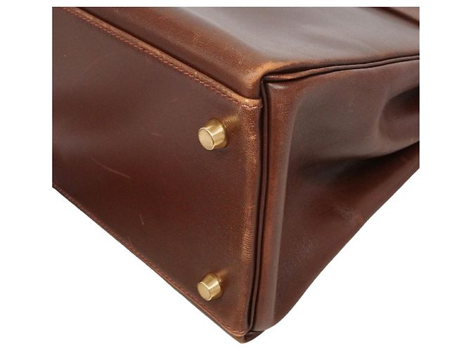 Hermès Bolsa Hermes Kelly 35 em Noisette - vista 6