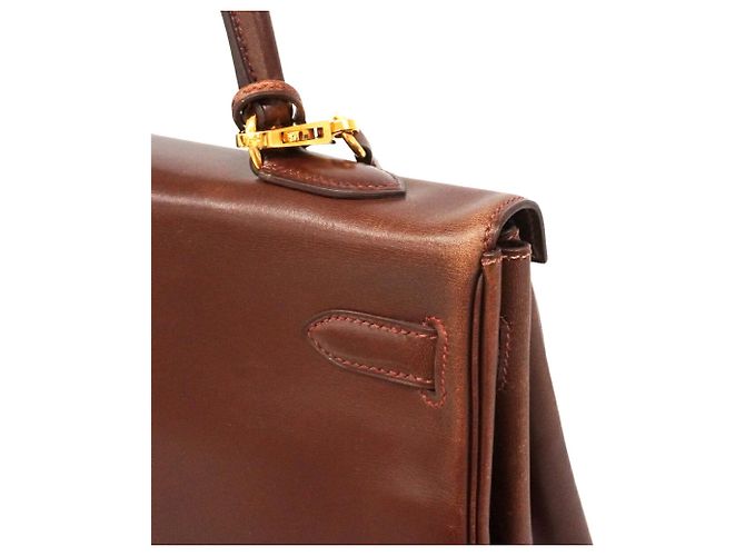 Hermès Bolsa Hermes Kelly 35 em Noisette - vista 7