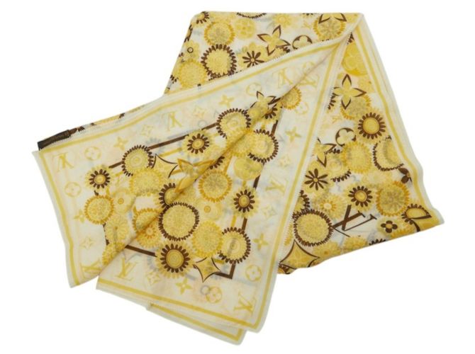 Stola Louis Vuitton Monogram Flower - vista 2
