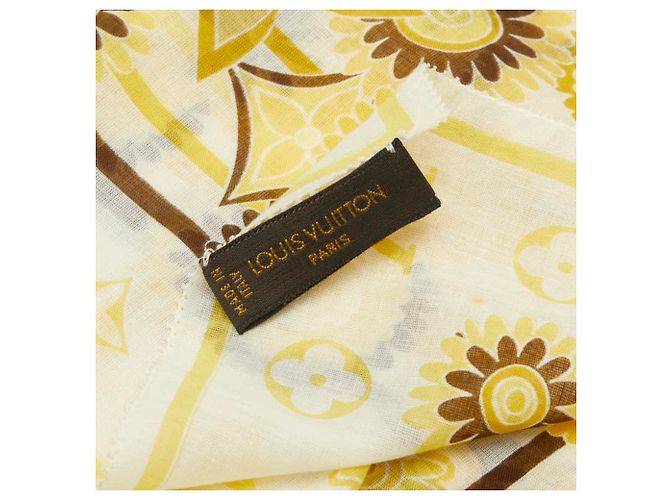 Stola Louis Vuitton Monogram Flower - vista 4