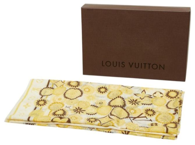 Stola Louis Vuitton Monogram Flower - vista 5