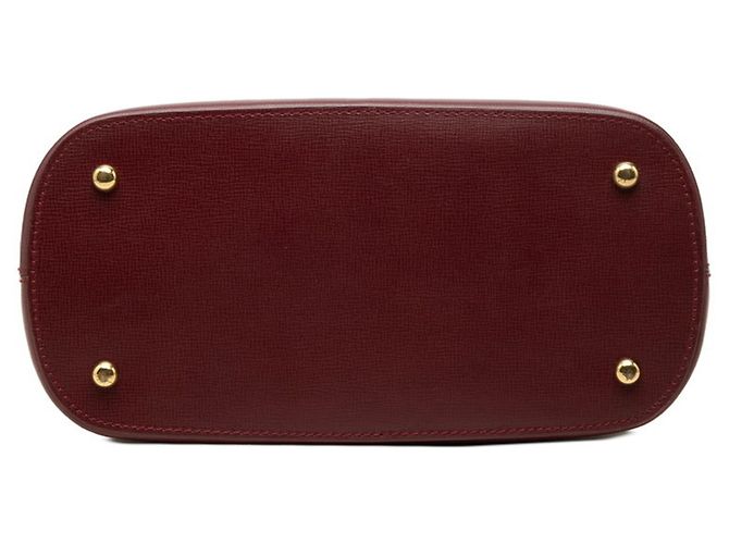 Borsa Cartier Must Line in pelle Bordeaux/Rosso Vino - vista 3