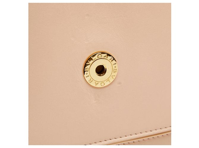Bulgari Bolsa Bvlgari Serpenti Forever em couro rosa claro - vista 9