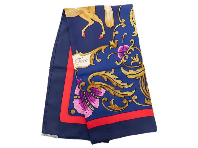 Hermès Foulard Hermes Carre 90 Turkish Horse Cheval Turc - vista 8