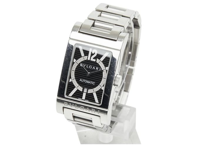 Bulgari Orologio Automatico Bvlgari Rettangolo RT45S - vista 2
