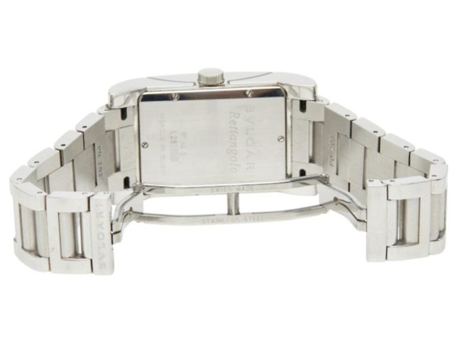 Bulgari Orologio Automatico Bvlgari Rettangolo RT45S - vista 5