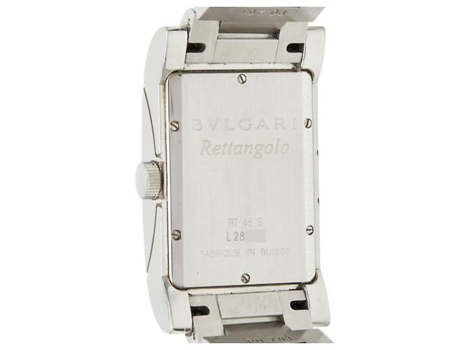 Bulgari Orologio Automatico Bvlgari Rettangolo RT45S - vista 6