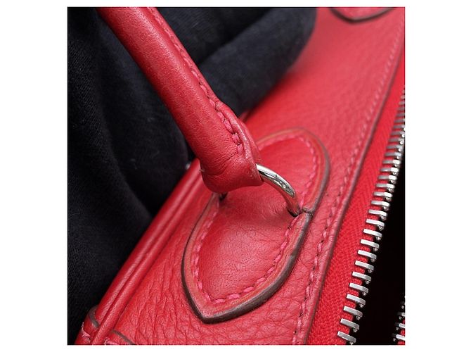Hermès Bolsa Hermes Omnibus PM em Vermilion - vista 10