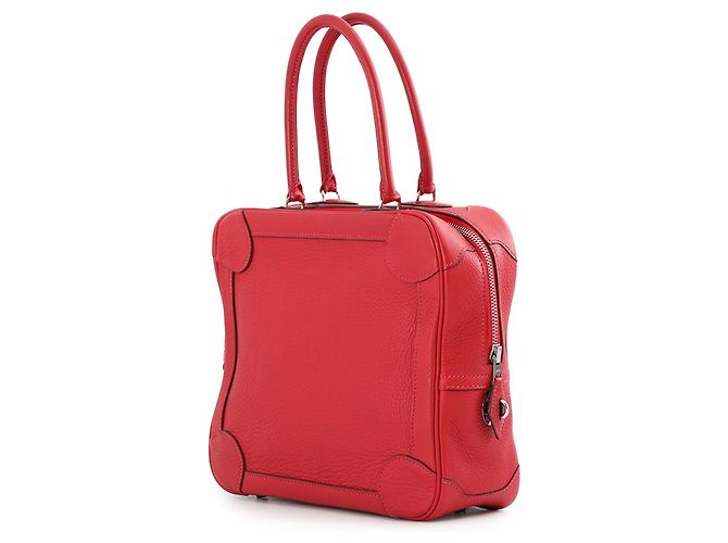 Hermès Bolsa Hermes Omnibus PM em Vermilion - vista 2