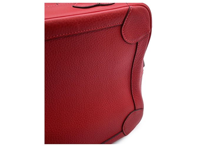 Hermès Bolsa Hermes Omnibus PM em Vermilion - vista 6