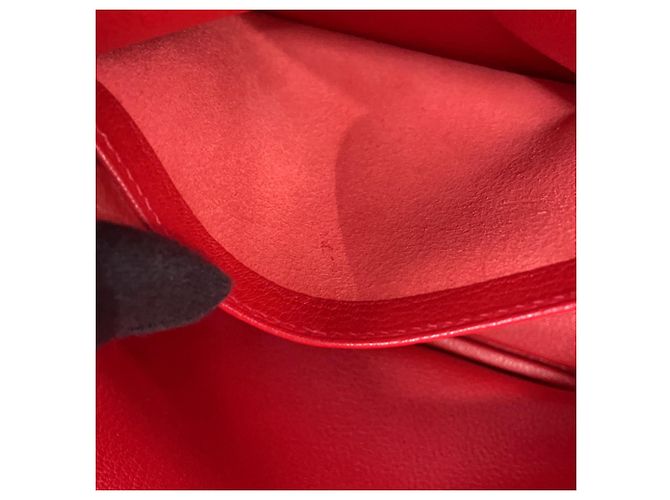Hermès Bolsa Hermes Omnibus PM em Vermilion - vista 8