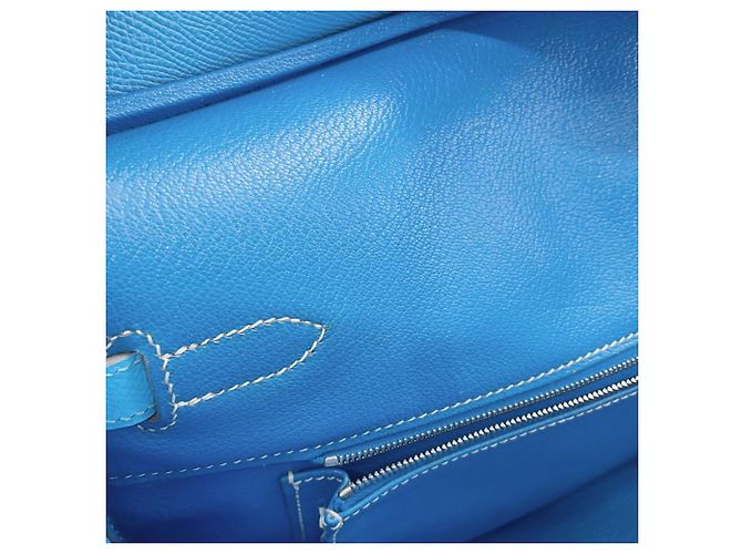 Hermès Hermes Birkin 35 Candy Celeste Handbag - view 12