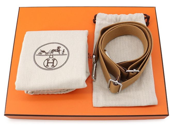 Hermès Hermes Evelyne 3 23 Biscuit Schultertasche - Ansicht 12