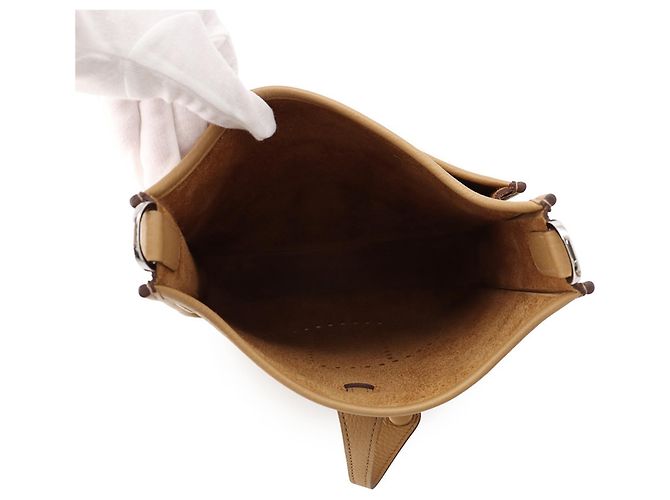 Hermès Hermes Evelyne 3 23 Biscuit Schultertasche - Ansicht 5