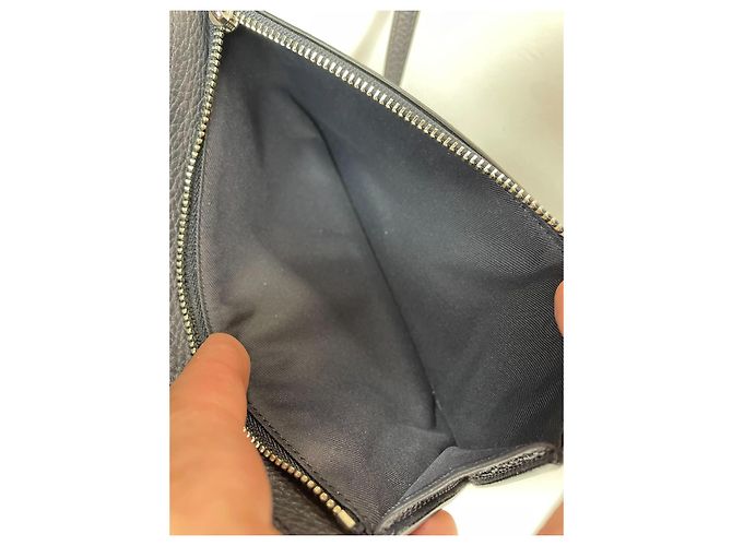 Bolsa tiracolo Coach em denim e couro com patches - vista 11