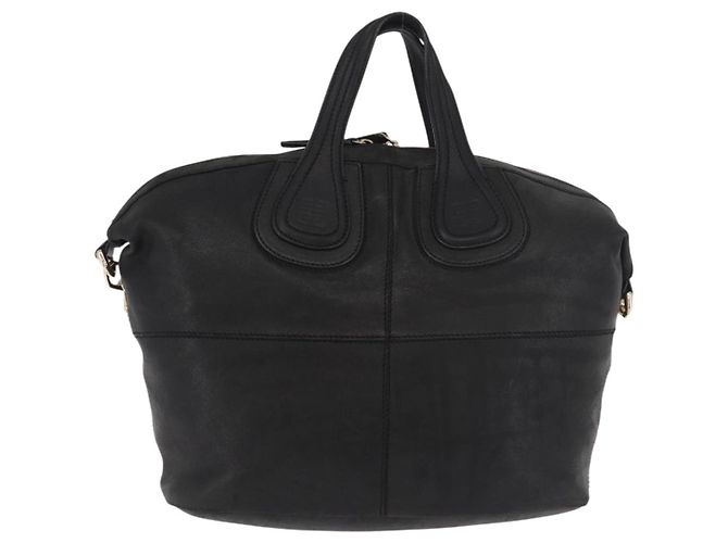 Borsa Satchel Givenchy Nightingale in pelle Large - vista 2