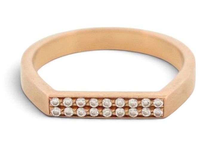 VANRYCKE BONNIE AND CLYDE BB1R101 SIEGELRING T45 18K GOLD DIAMANTEN - Ansicht 2