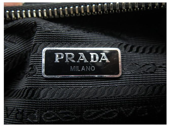 NEUE PRADA RE-EDITION 2005 1BH204 HANDTASCHE SCHWARZ NYLON SCHULTERTASCHE - Ansicht 9