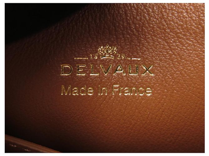 NOVA BOLSA DE MÃO DELVAUX TEMPETE MM EM COURO MARROM COM ALÇA TIRACOLO - vista 9