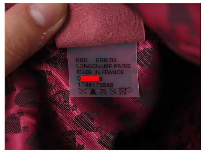 NUOVA BORSA LONGCHAMP LEGENDE 1746173548 IN PELLE LACCATA ROSSA - vista 12