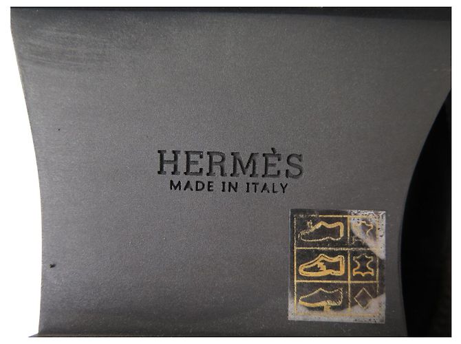 Hermès NUOVE SCARPE STIVALETTI HERMES H202952Z 45 CHELSEA PELLE NERA BOOTS SHOES - vista 7