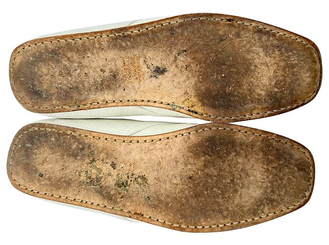 Gabriela Hearst Scarpe Derby Gabriel Hearst in pelle bianca - vista 10