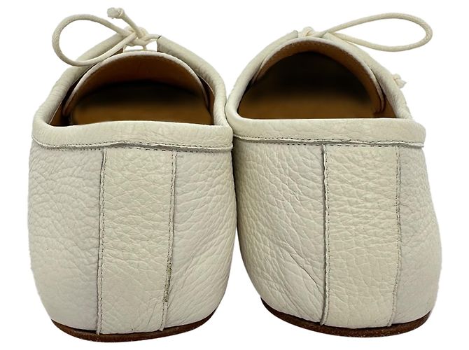 Gabriela Hearst Scarpe Derby Gabriel Hearst in pelle bianca - vista 7