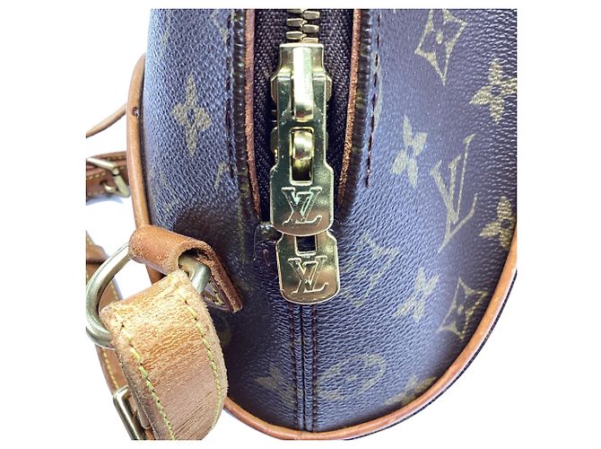 Louis Vuitton Monogram Ellipse Sac à Dos Backpack Bag in Nylon Canvas Brown - vista 10