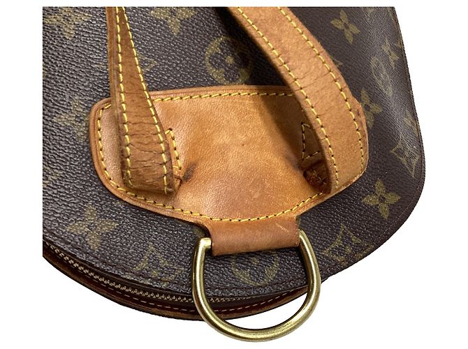 Louis Vuitton Monogram Ellipse Sac à Dos Backpack Bag in Nylon Canvas Brown - vista 11