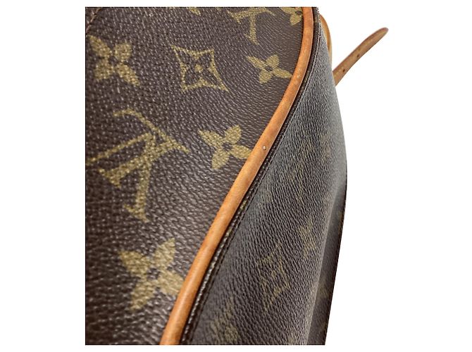 Louis Vuitton Monogram Ellipse Sac à Dos Backpack Bag in Nylon Canvas Brown - vista 12