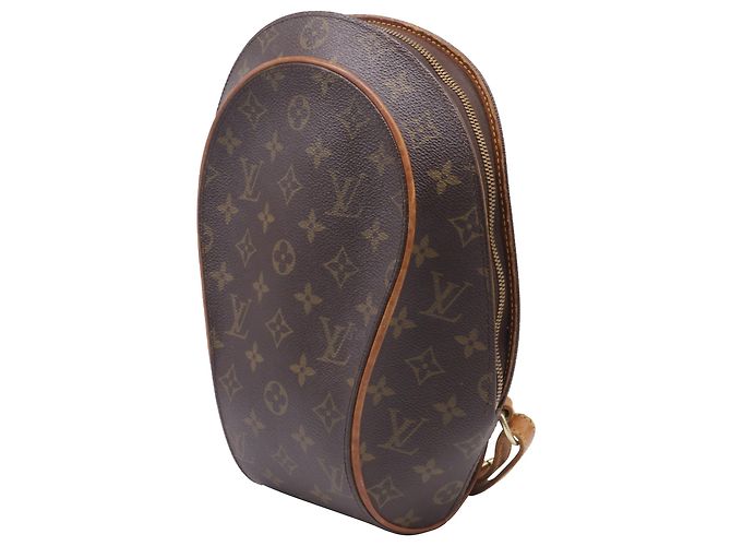 Louis Vuitton Monogram Ellipse Sac à Dos Backpack Bag in Nylon Canvas Brown - vista 2