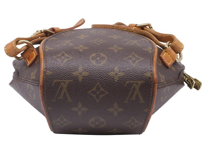 Louis Vuitton Monogram Ellipse Sac à Dos Backpack Bag in Nylon Canvas Brown - vista 5
