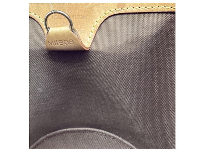 Louis Vuitton Monogram Ellipse Sac à Dos Backpack Bag in Nylon Canvas Brown - vista 6