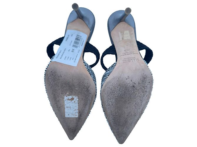 Autre Marque Mules Maisie Malone Souliers in cotone grigio - vista 11