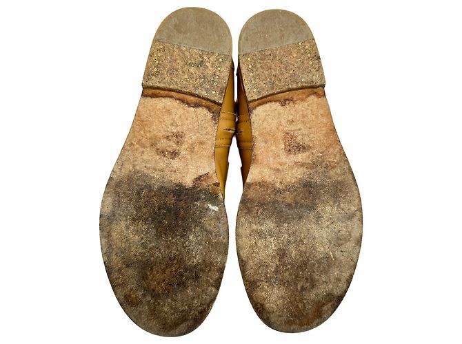 Stivaletti ibridi Penny Loafer Loewe in pelle Tan - vista 12