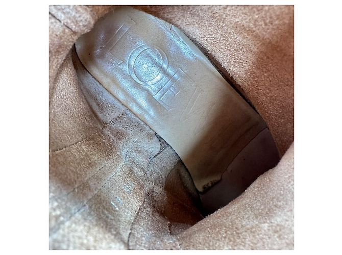 Stivaletti ibridi Penny Loafer Loewe in pelle Tan - vista 14