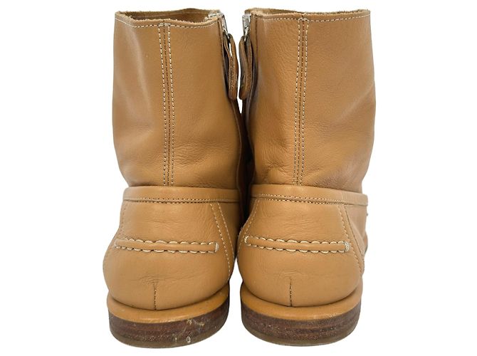 Stivaletti ibridi Penny Loafer Loewe in pelle Tan - vista 6