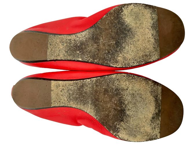 Ballerine Lanvin in pelle rossa - vista 10