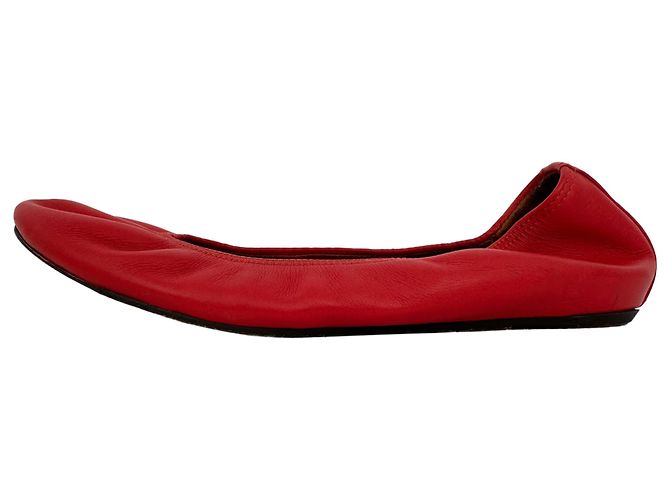 Ballerine Lanvin in pelle rossa - vista 7
