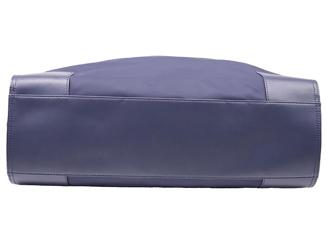 Borsa Tote Tory Burch Ella in poliestere blu navy - vista 5