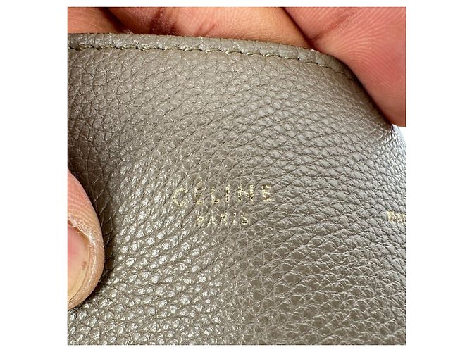 Céline Celine Cabas Phantom Tote Bag in Grey Leather - view 4