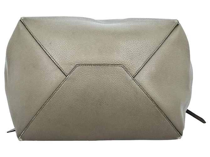 Céline Celine Cabas Phantom Tote Bag in Grey Leather - view 8