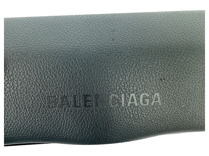 Everyday Gafas de sol Balenciaga Swift Oval (BB0157S) en acetato negro - vista 13