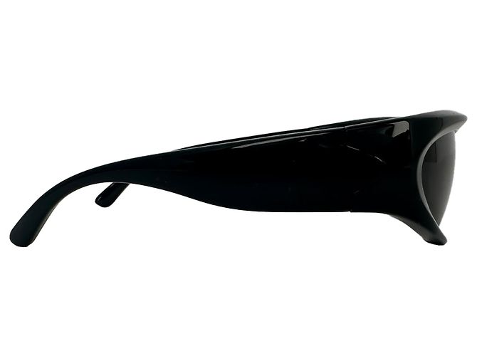 Everyday Gafas de sol Balenciaga Swift Oval (BB0157S) en acetato negro - vista 5