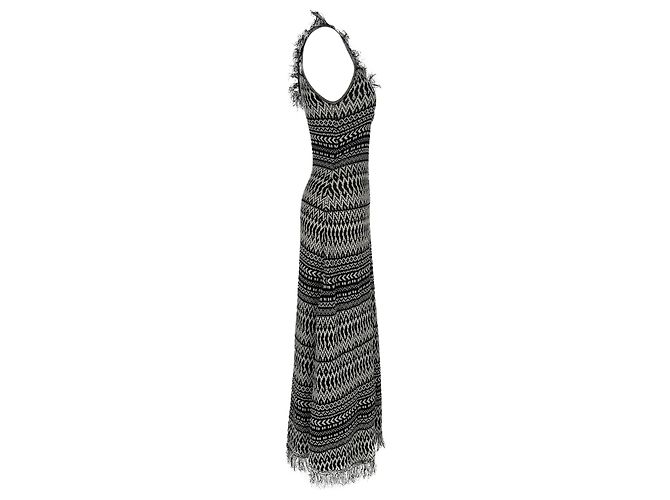 Abito Maxi in maglia Lurex Loewe in cotone multicolore - vista 2