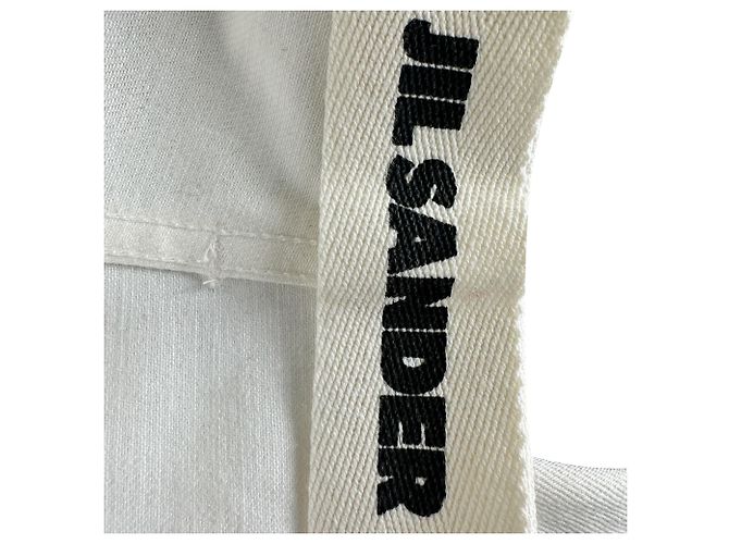 Vaqueros de denim Jil Sander en algodón blanco - vista 3